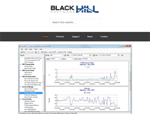 Tablet Screenshot of blackhillsoftware.com